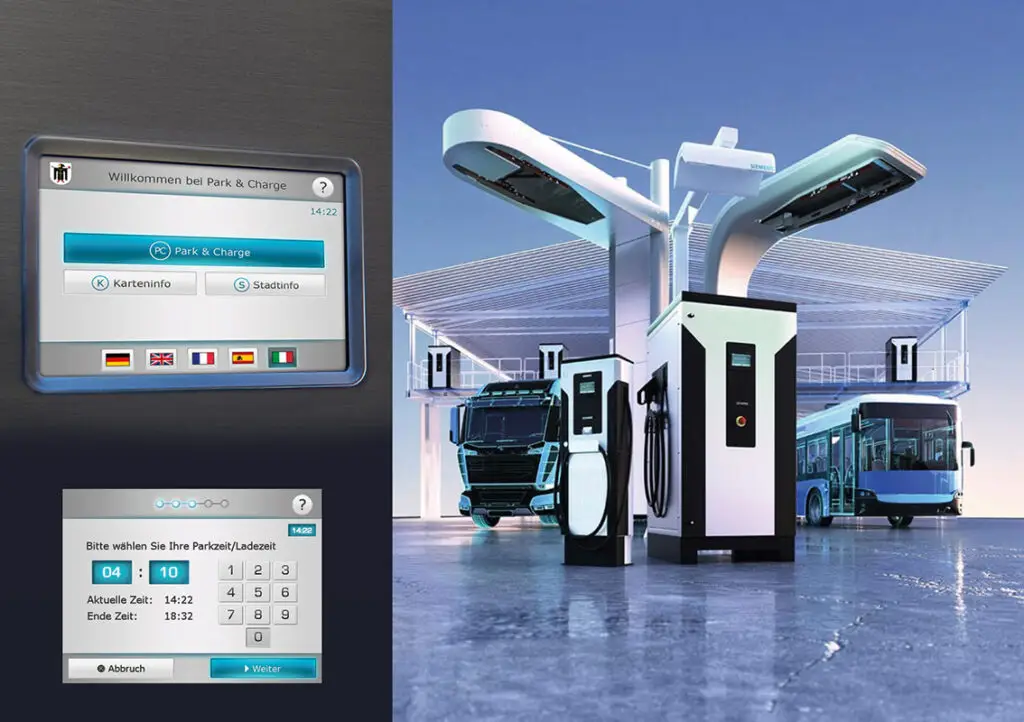 Screendesign-Siemens