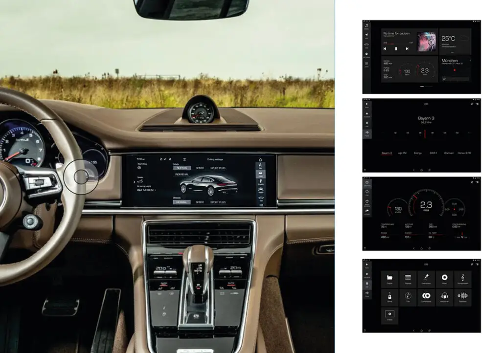 Screendesign-Porsche